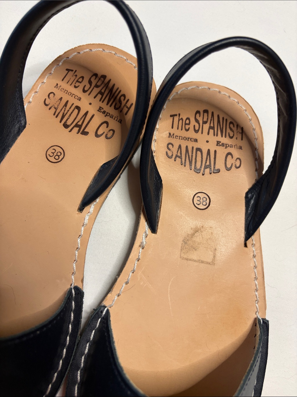 Women's Navyleather Slingback Sandals — image 2 of 4
